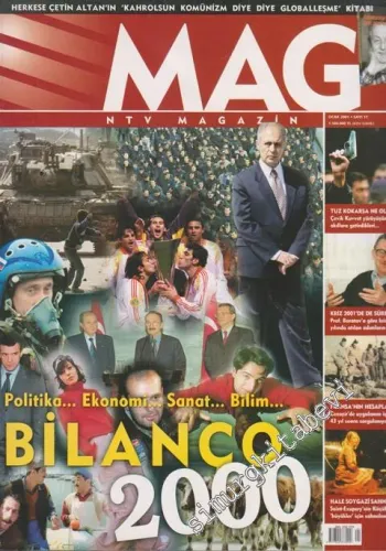 Mag NTV Magazin - Dosya: Politik... Ekonomi... Sanat... Bilim... Bilanço 2000 - 17    1  Ocak