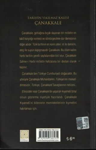 Tarihin Yıkılmaz Kalesi Çanakkale Salih Gülen Yitik Hazine %53 indirim