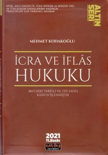 İcra ve İflas Hukuku
