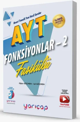 YARI ÇAP YKS AYT FASİKÜLLERİ FONKSİYONLAR2 - 2027