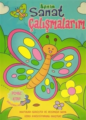 Benim Sanat Çalışmalarım Pembe Kitap