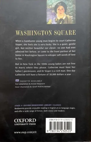 Washington Square Henry James Oxford Bookworms