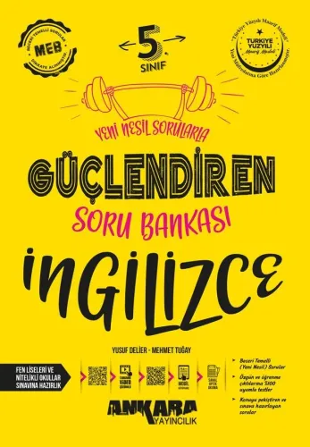 Ankara Yayıncılık 5.Sınıf Güçlendiren İngilizce Soru Bankası