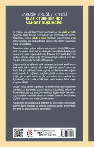 Varlığın Birliği, Şiirin Dili: Klasik Türk Şiirinde Vahdet Düşüncesi F Varlığın Birliği, Şiirin Dili: Klasik Türk Şiirinde Vahdet Düşüncesi F