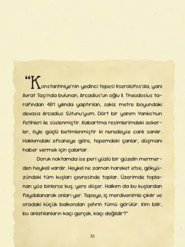 Tılsımlı Sütunlar (Yaş: 8+) Mehtap Şenkaya