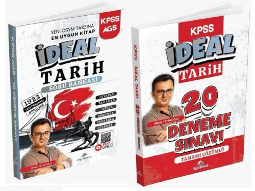 Dizgi Kitap Yayıları 2026 KPSS İdeal Tarih Soru Bankası ve 20 Deneme 2