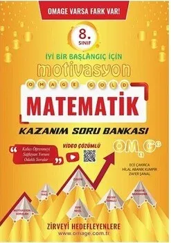 OMEGA 8. SINIF OMAGE MOTİVASYON MATEMATİK SORU BANKASI