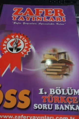 ÖSS 1. Bölüm Türkçe Soru Bankası