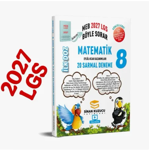 8. Sınıf 2027 Meb Böyle Sorar İlk Doz Sarmal Branş Denemeleri MATEMATİK