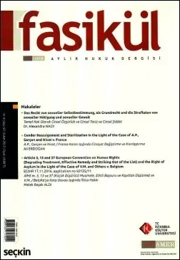 Fasikül Aylık Hukuk Dergisi, Yıl: 9 Sayı: 97, Aralık 2017
