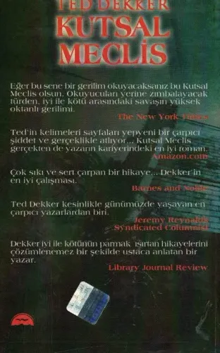 Kutsal Meclis (Cep Boy) Ted Dekker Martı Yayınevi %50 indirimli