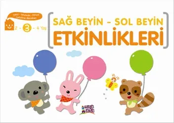 Sağ Beyin Sol Beyin Etkinlikleri | 2-3-4 Yaş Elif Konar
