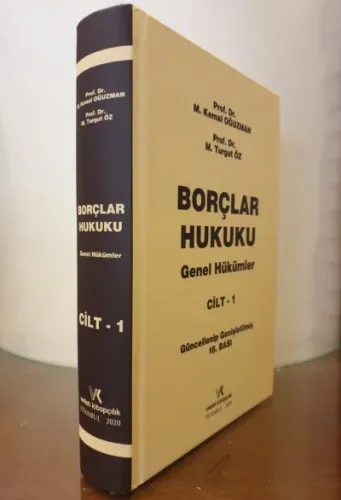 Borçlar Hukuku Genel Hükümler Cilt-1