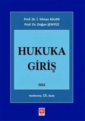 2022 Hukuka Giriş