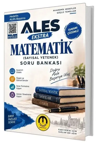 Tasarı Yayınları ALES Matematik Sayısal Yetenek EKSTRA Soru Bankası Çözümlü