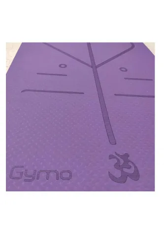 Hizalamalı Yoga ve Pilates Matı - Mor