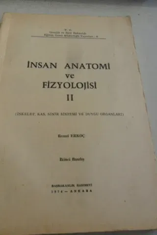İnsan Anatomi ve Fizyolojisi II