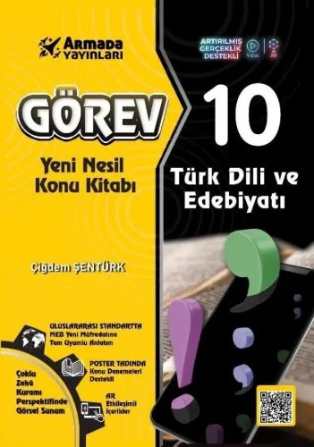 Armada Yayınları 10. Sınıf Görev Türk Dili ve Edebiyatı Yeni Nesil Konu Kitabı