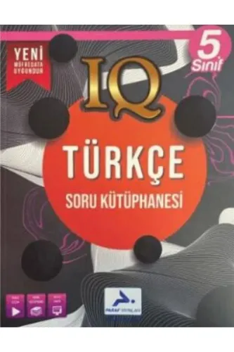 PARAF 5.SINIF TÜRKÇE IQ SORU KÜTÜPHANESİ
