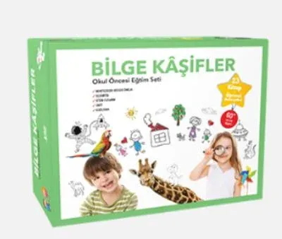 Bilge Kaşifler-Okul Öncesi Eğitim Seti-23 Kitap