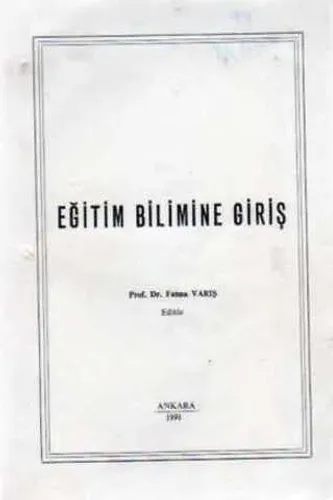 Eğitim Bilimine Giriş