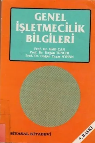 Genel İşletmecilik Bilgileri