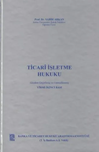 Ticari İşletme Hukuku
