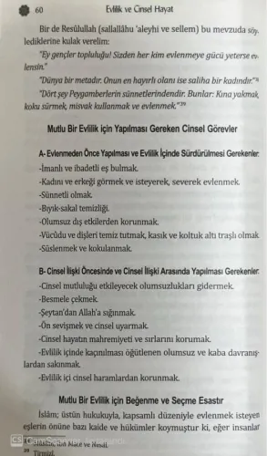 Evlilik ve Mutluluk Seti (2 Kitap Karton Kapak) Evlilik ve Cinsel Haya