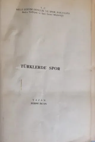 Türklerde Spor