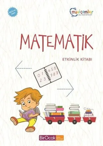 Matematik Etkinlik Kitabı - Mavi Çember (48 Ay ve Üzeri / Spiralli)