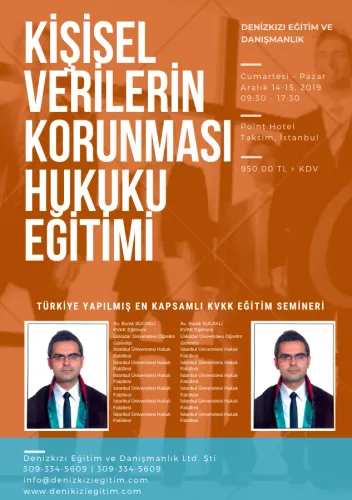 Kişisel Verilerin Korunması Eğitimi