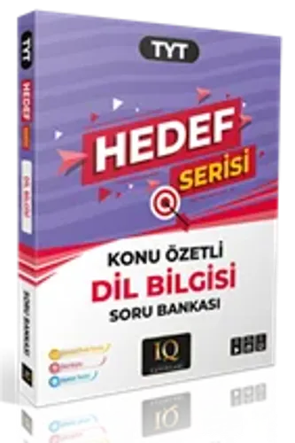IQ YAYINLARI TYT DİL BİLGİSİ HEDEF KONU ÖZETLİ SB.