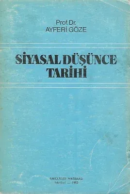 Siyasal Düşünce Tarihi 2. Baskı 1983 - İkinci El Kitap