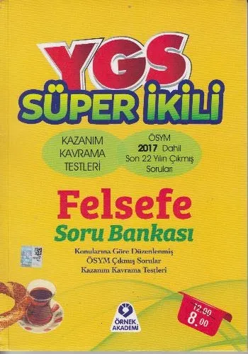 KAMPANYALI - Örnek Akademi YGS Süper İkili Felsefe Soru Bankası