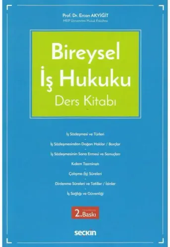Bireysel İş Hukuku Ders Kitabı