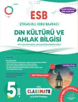 Okyanus Yayınları 5. Sınıf Classmate Din Kültürü Ve Ahlak Bilgisi Etkinlikli Soru Bankası