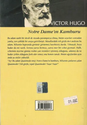 Notre Dame'ın Kamburu Victor Hugo İskele %55 indirimli