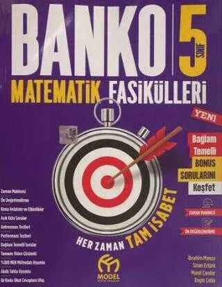 Model 5. Sınıf Banko Matematik Fasikülleri