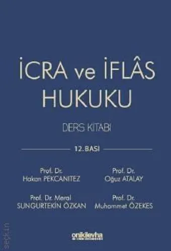 İcra ve İflas Hukuku Ders Kitabı