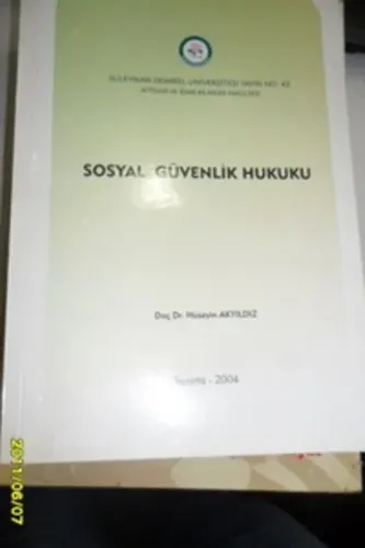 Sosyal Güvenlik Hukuku