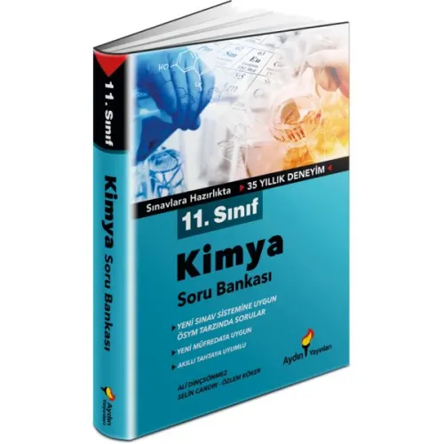 11. Sınıf Kimya Tamamı Video Çözümlü Soru Bankası Aydın Yayınları