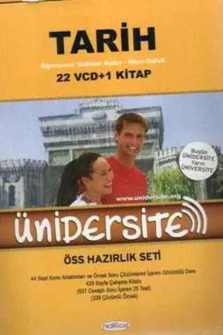 Tarih ÖSS Hazırlık Seti 22 VCD+1 Kitap