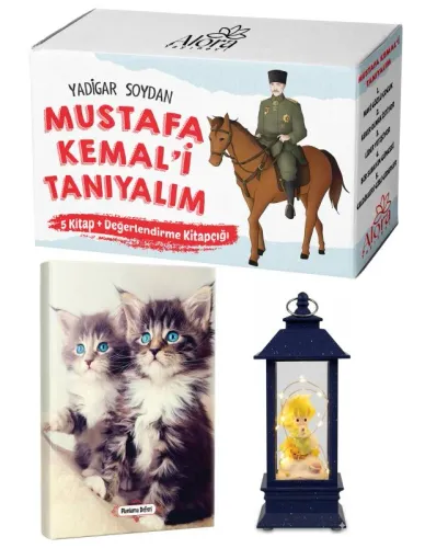 Mustafa Kemali Tanıyalım 5 Kitap - Maviş Kediler Planlama Defteri ve K