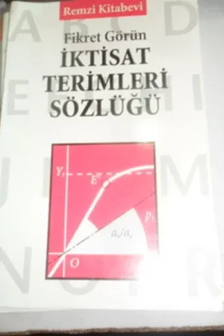 İktisat Terimleri Sözlüğü