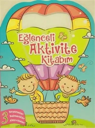 Eğlenceli Aktivite Kitabım-3 Pembe