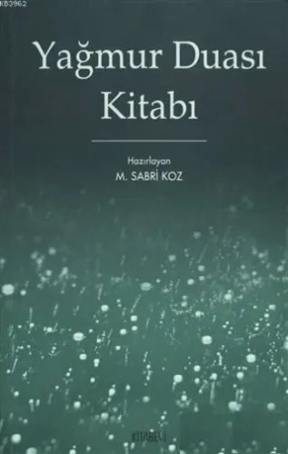 Yağmur Duası Kitabı