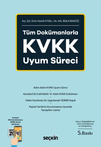 Tüm Dokümanlarla KVKK Uyum Süreci Emin Hamdi Uysal