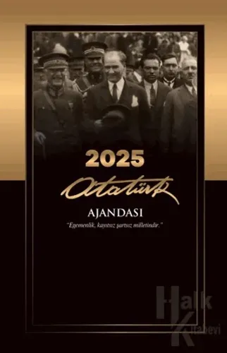 2025 Atatürk Ajanda - İnkılap - Halkkitabevi