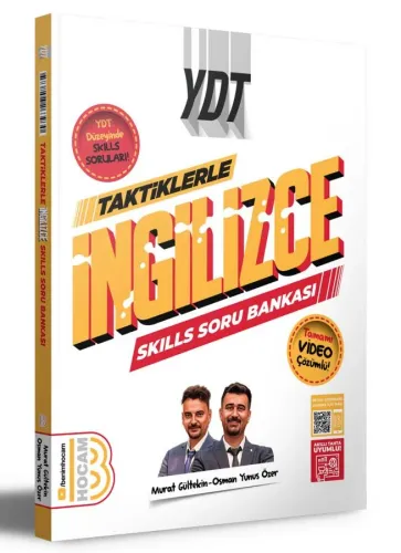 Benim Hocam Yayınları YDT Taktiklerle İngilizce SKILLS Soru Bankası