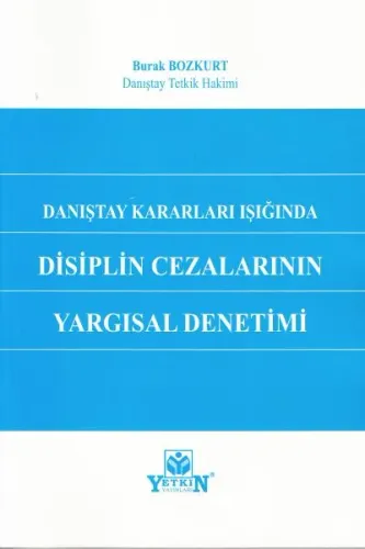 Disiplin Cezalarının Yargısal Denetimi